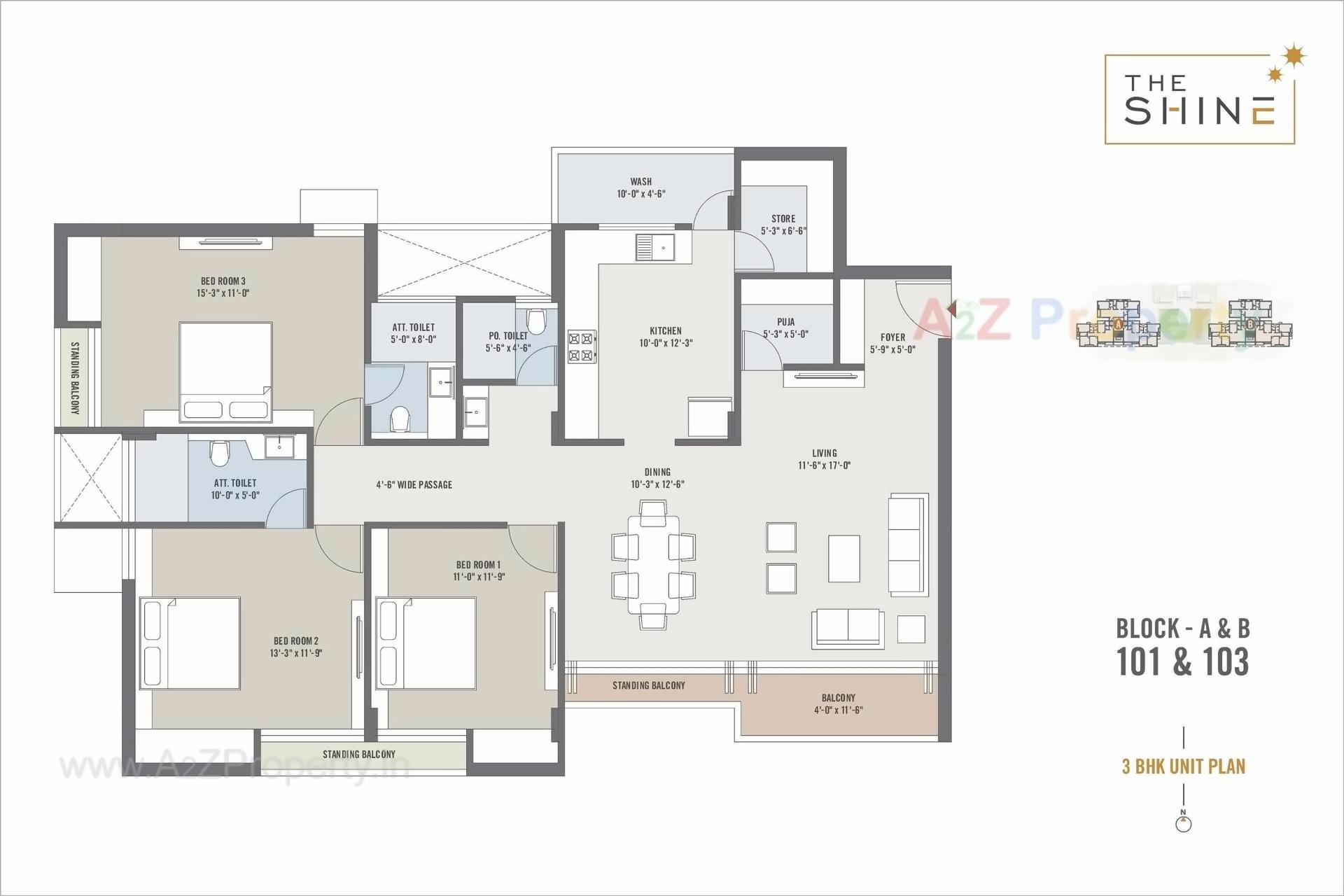 Layout of real estate project The Shine located at Harni, Vadodara, Gujarat