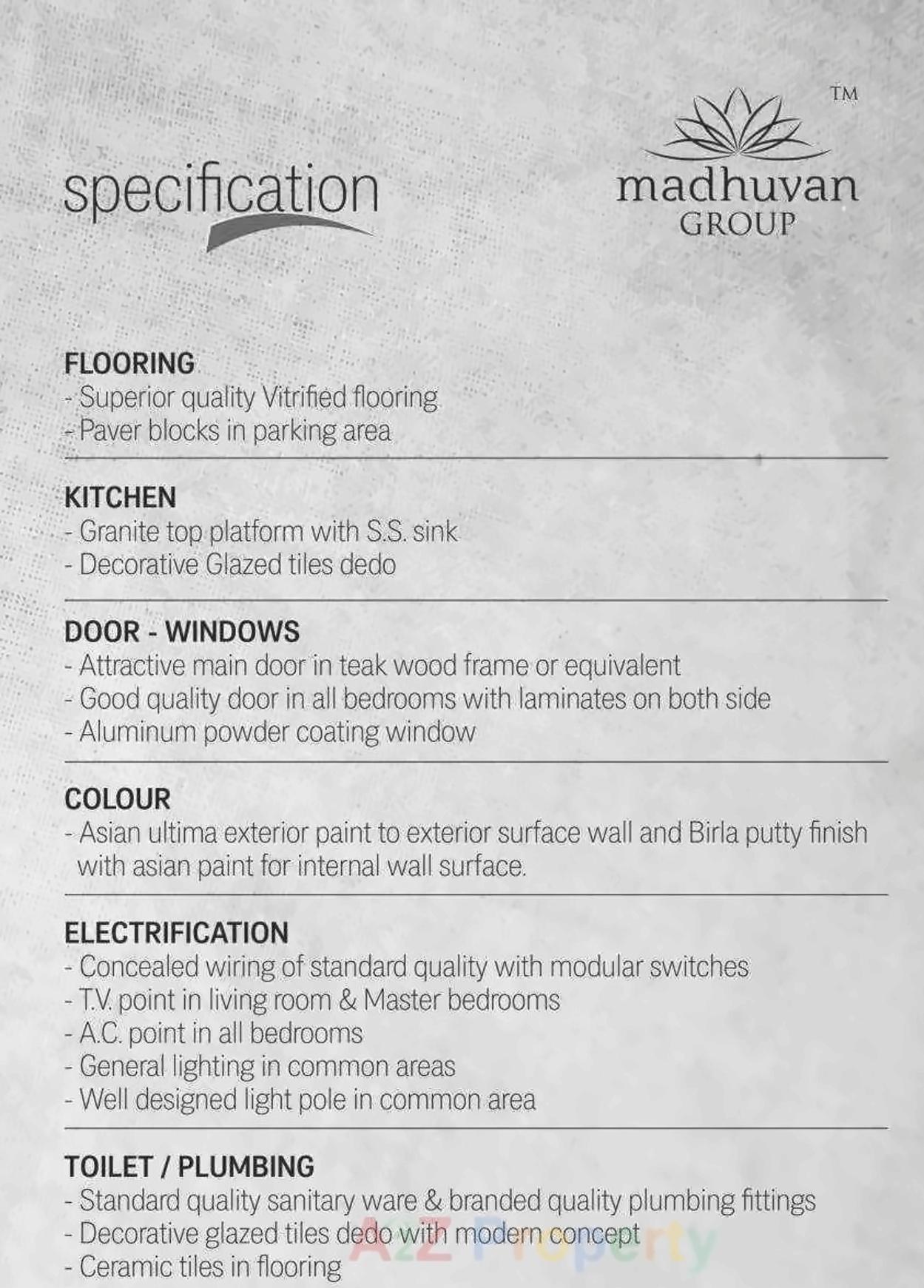 Project Specifications