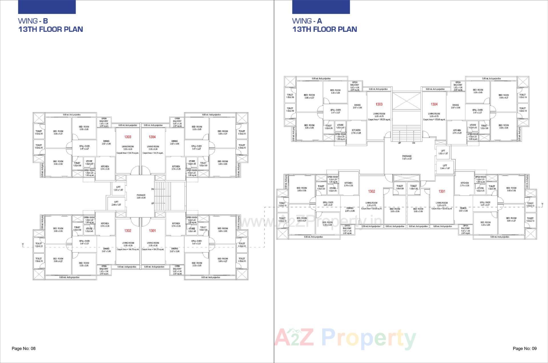 Layout of real estate project The Skygaze located at Sevasi, Vadodara, Gujarat
