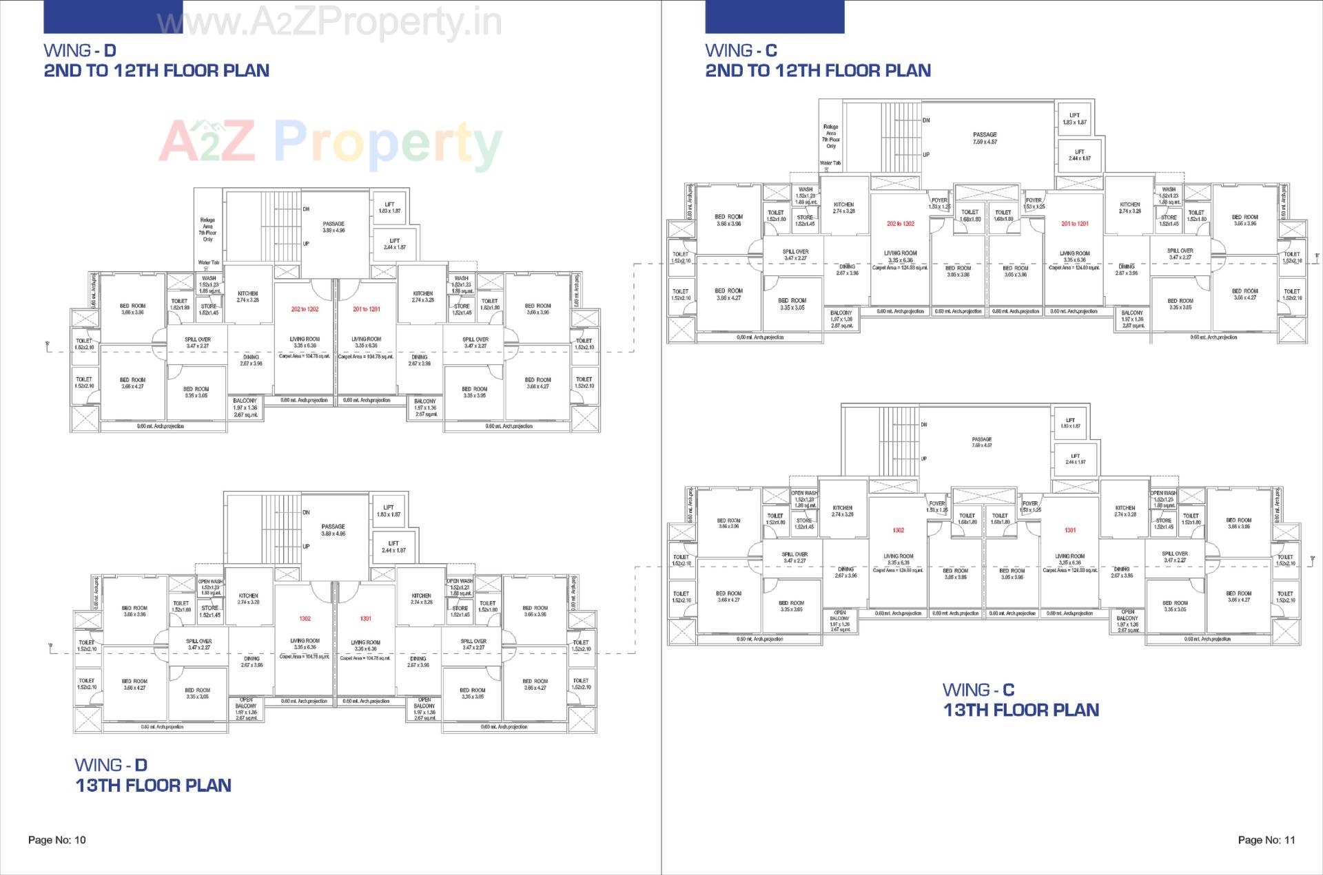 Layout of real estate project The Skygaze located at Sevasi, Vadodara, Gujarat