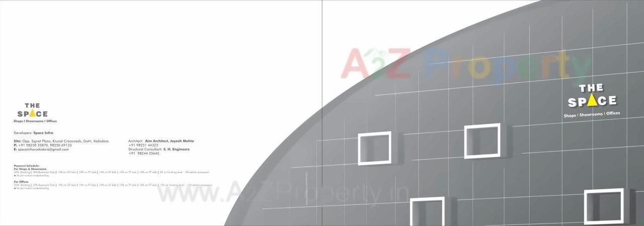  of real estate project The Space located at Gotri, Vadodara, Gujarat