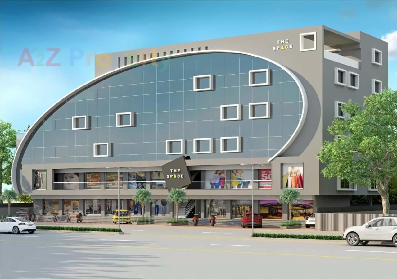 3D Elevation of real estate project The Space located at Gotri, Vadodara, Gujarat