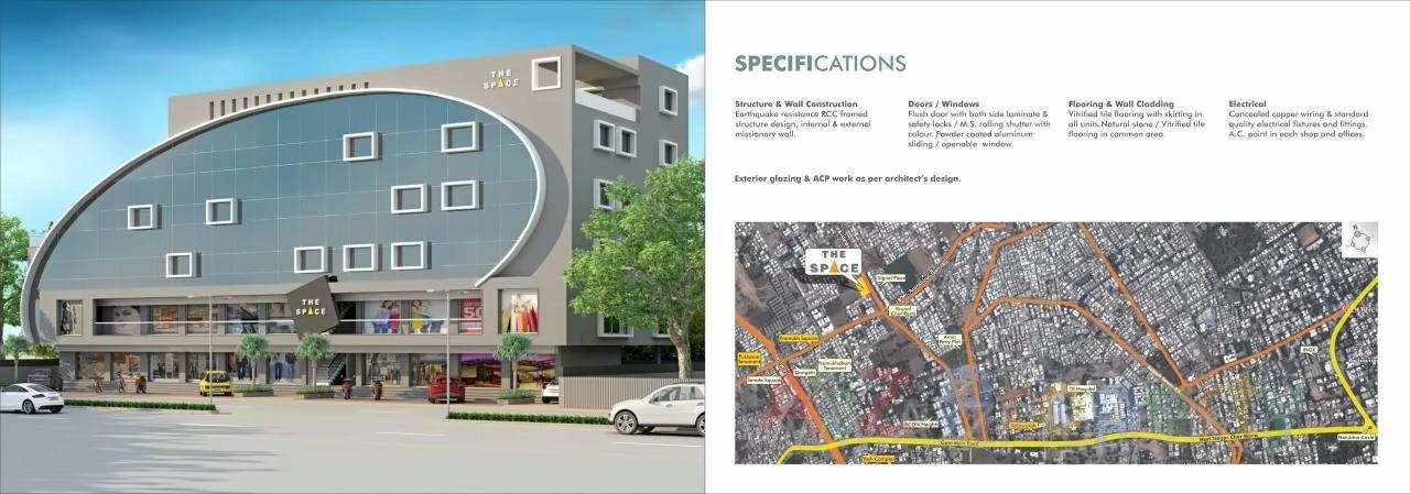  of real estate project The Space located at Gotri, Vadodara, Gujarat