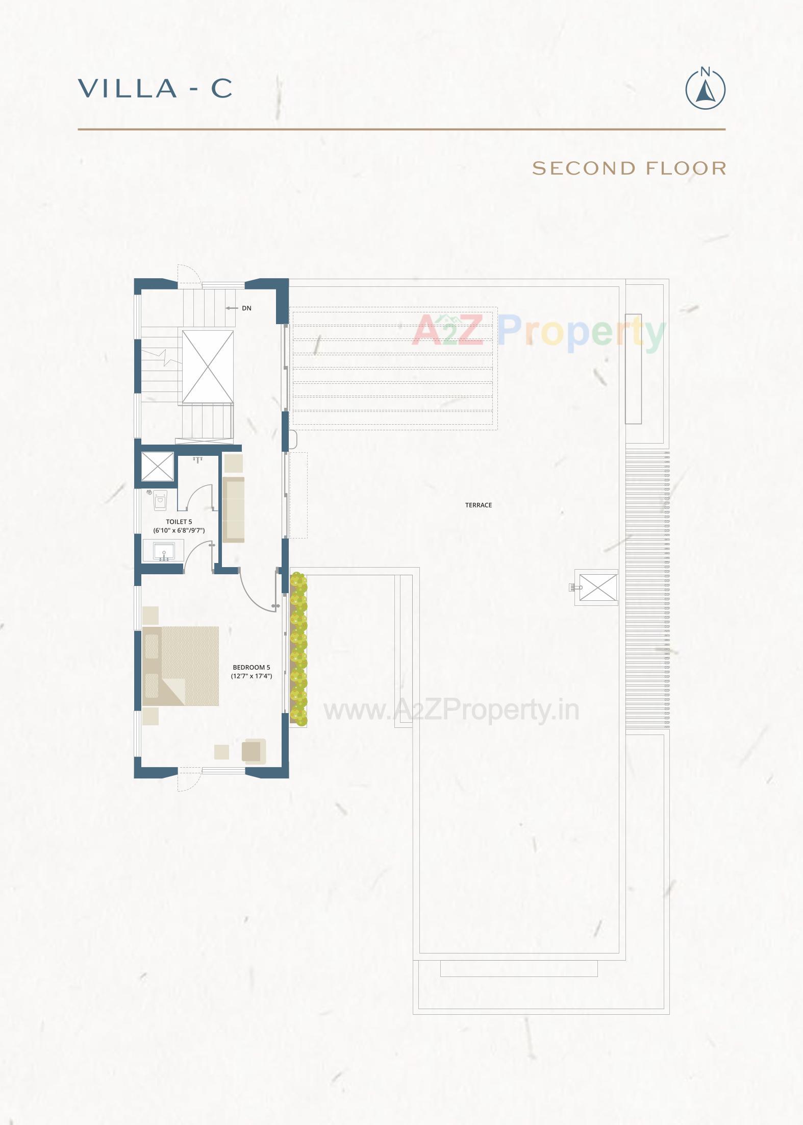  of real estate project The Villas located at Gorwa, Vadodara, Gujarat