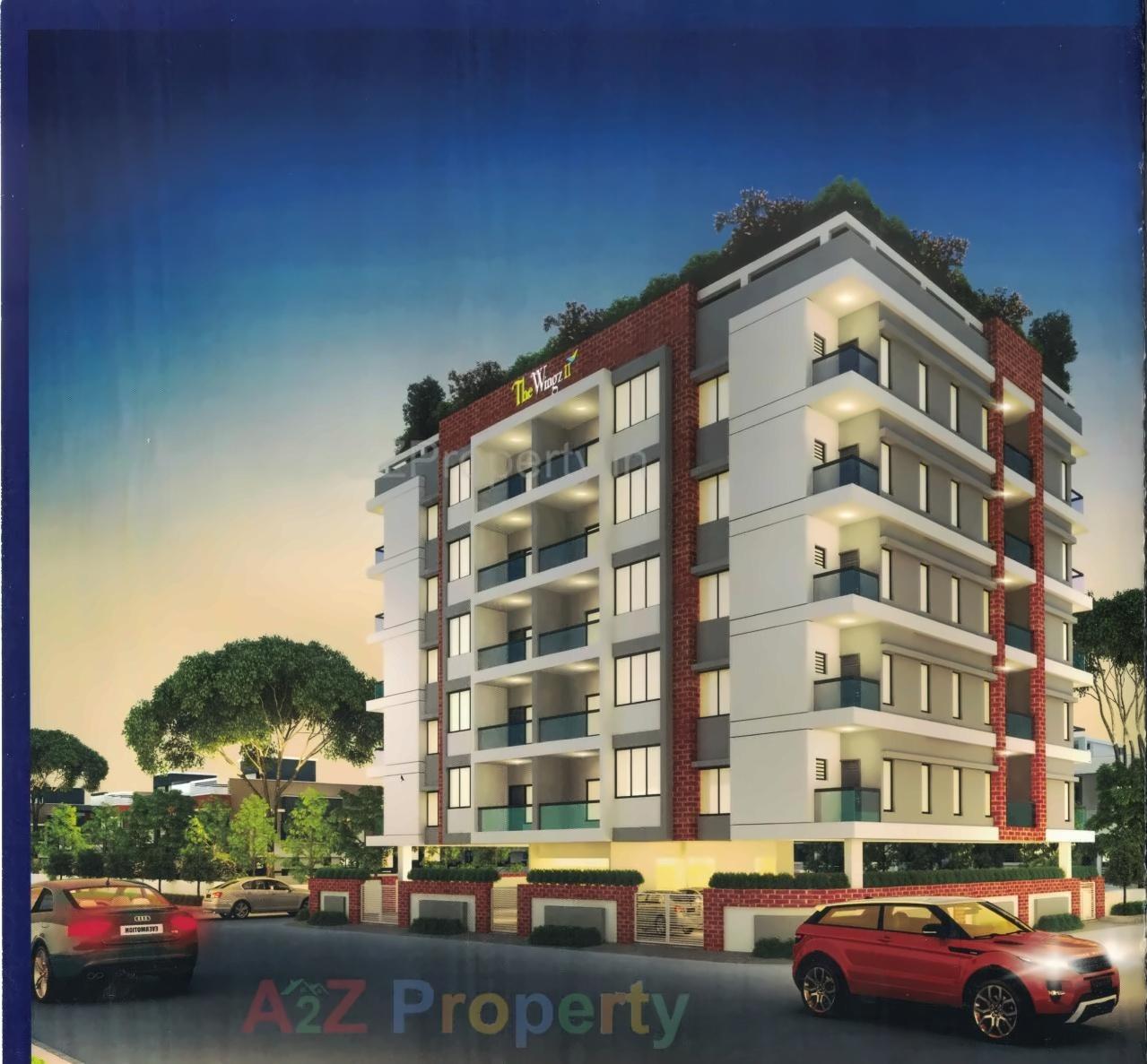 3D Elevation of real estate project Thez Ii located at Gorva, Vadodara, Gujarat
