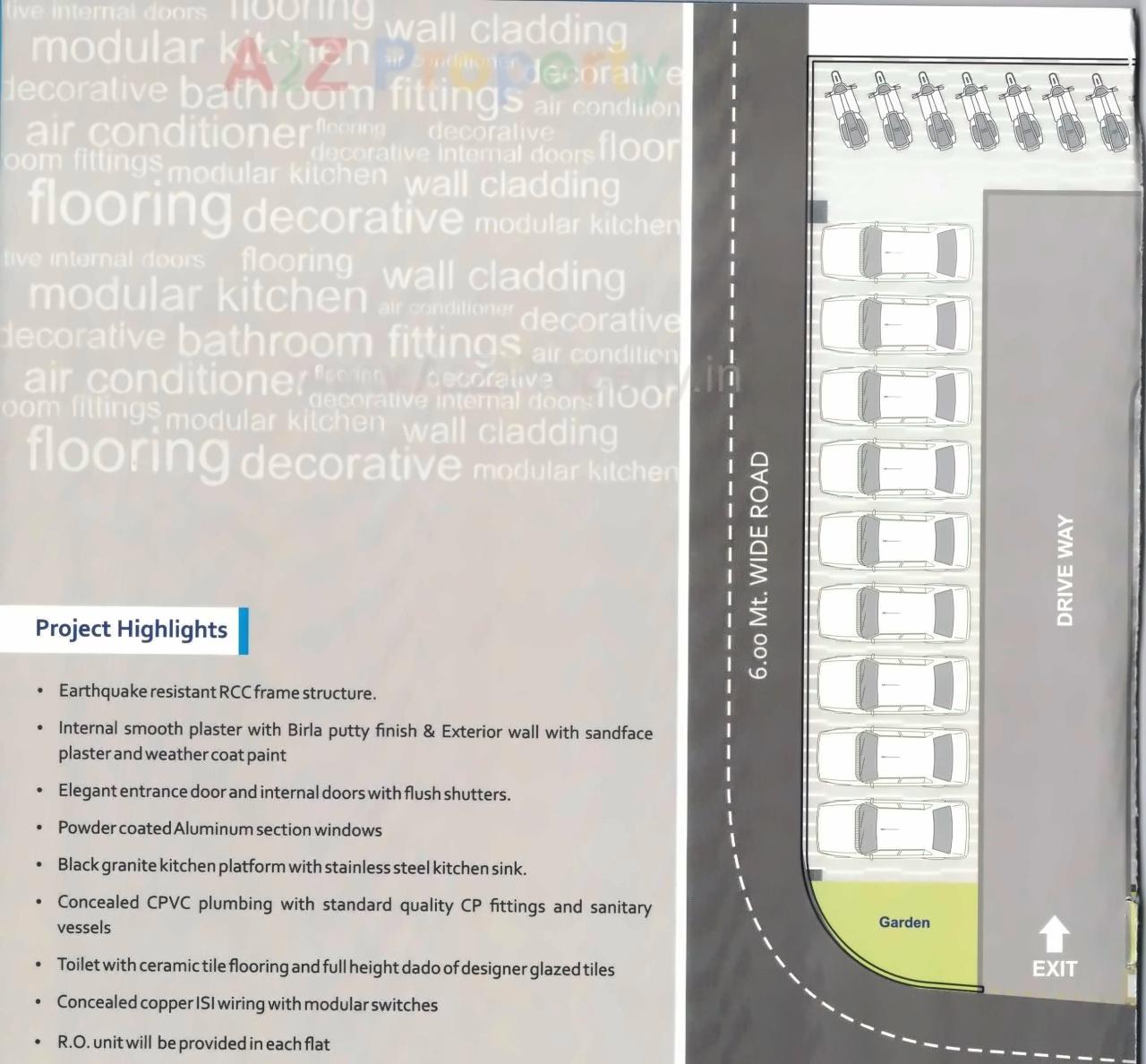  of real estate project Thez Ii located at Gorva, Vadodara, Gujarat