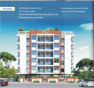 Elevation of real estate project Thez Ii located at Gorva, Vadodara, Gujarat