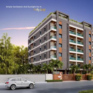 Elevation of real estate project Thez located at Gotri, Vadodara, Gujarat