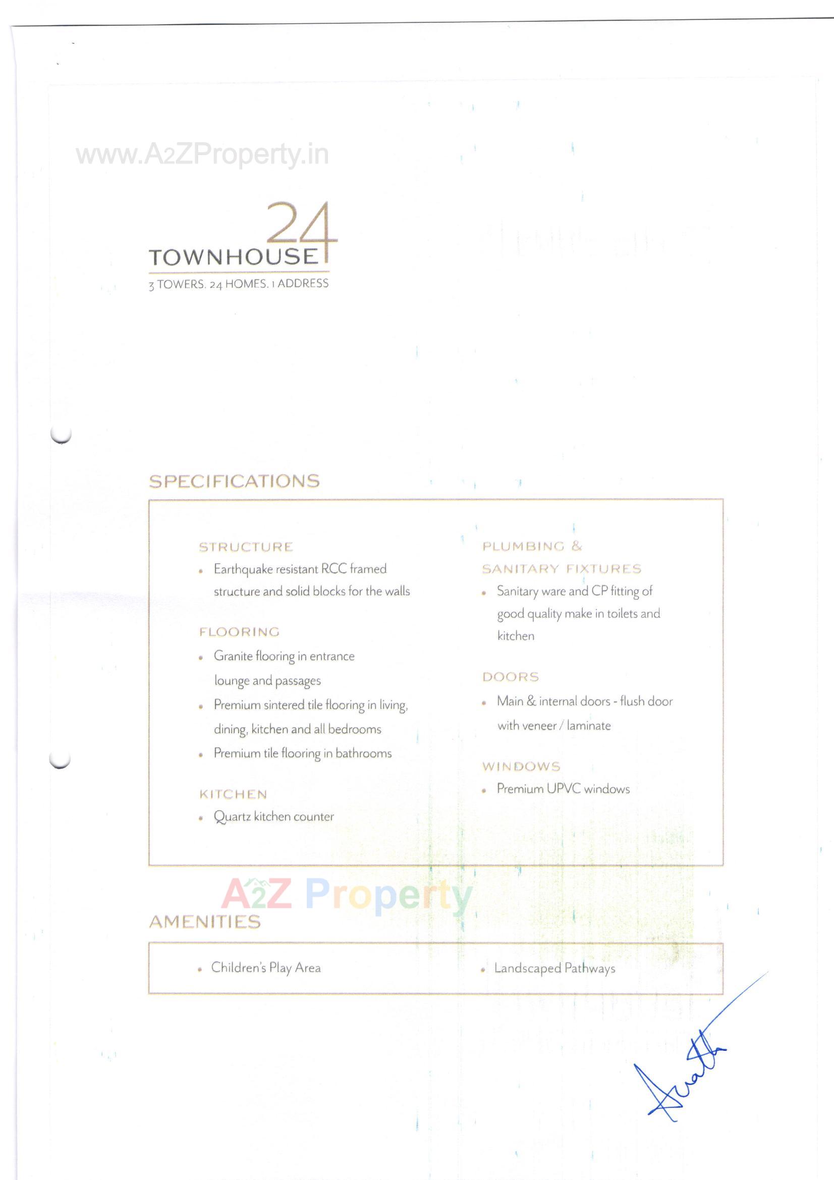  of real estate project Townhouse located at Gorwa, Vadodara, Gujarat