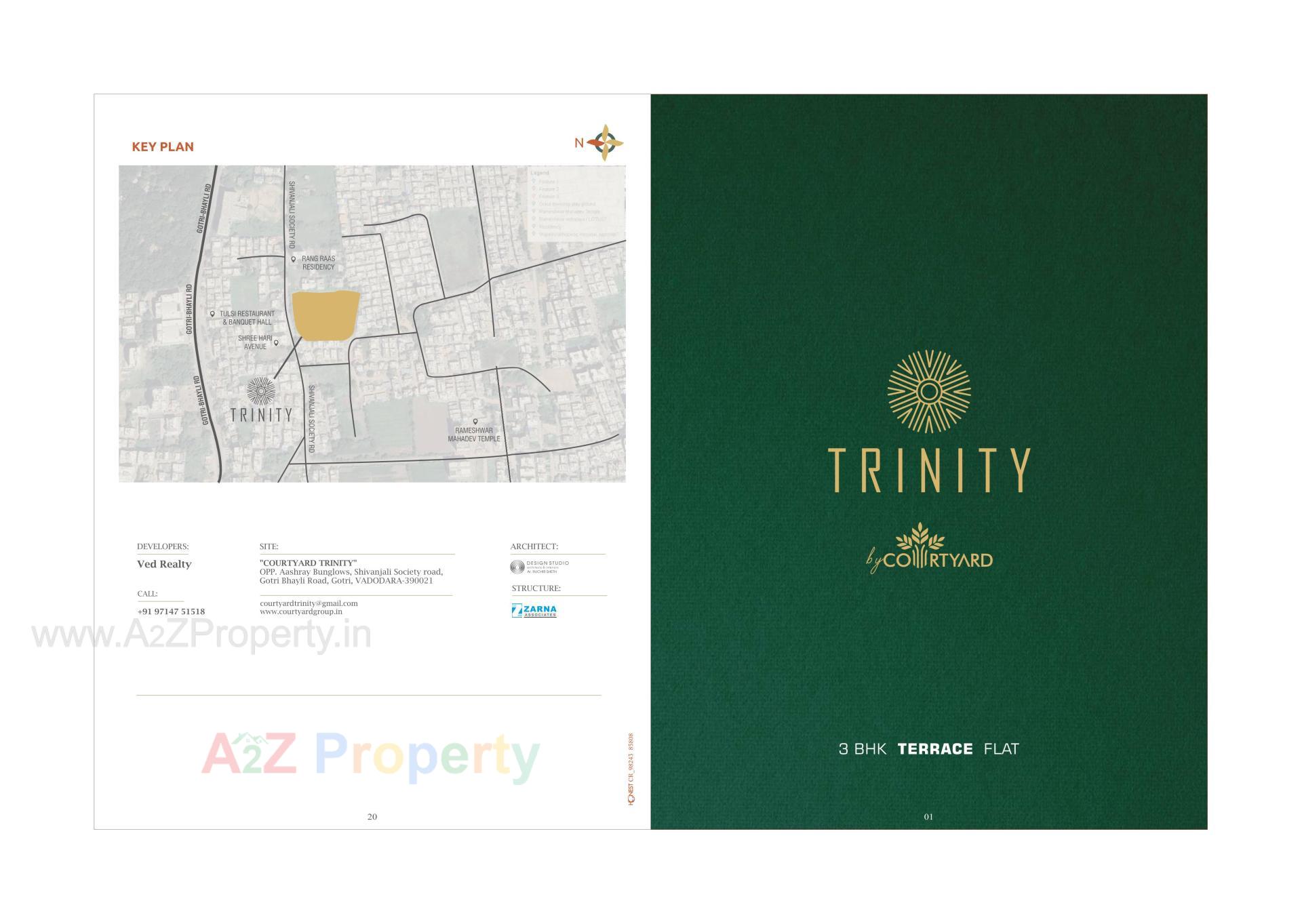  of real estate project Trinity By Courtyard located at Gotri, Vadodara, Gujarat