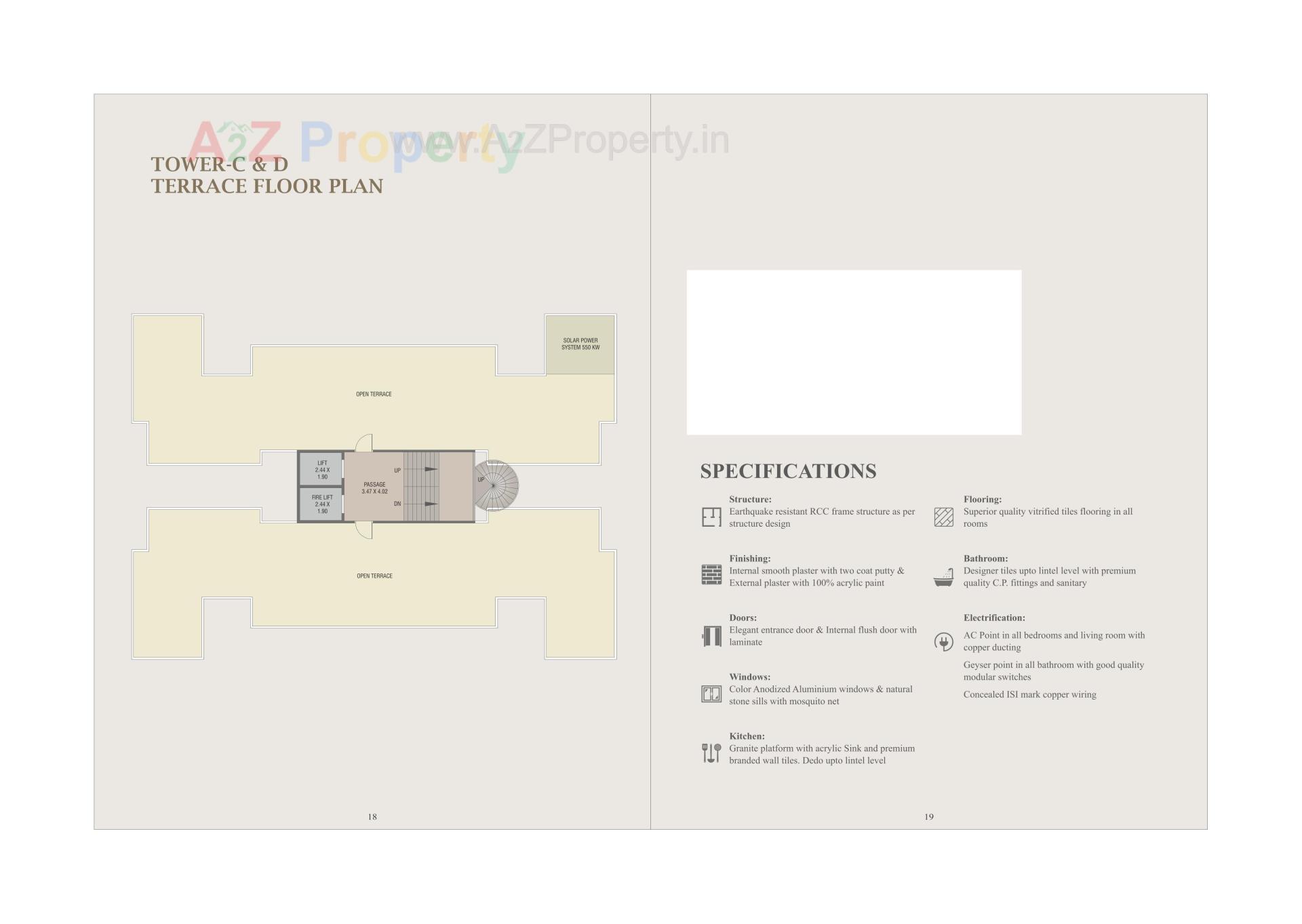  of real estate project Trinity By Courtyard located at Gotri, Vadodara, Gujarat