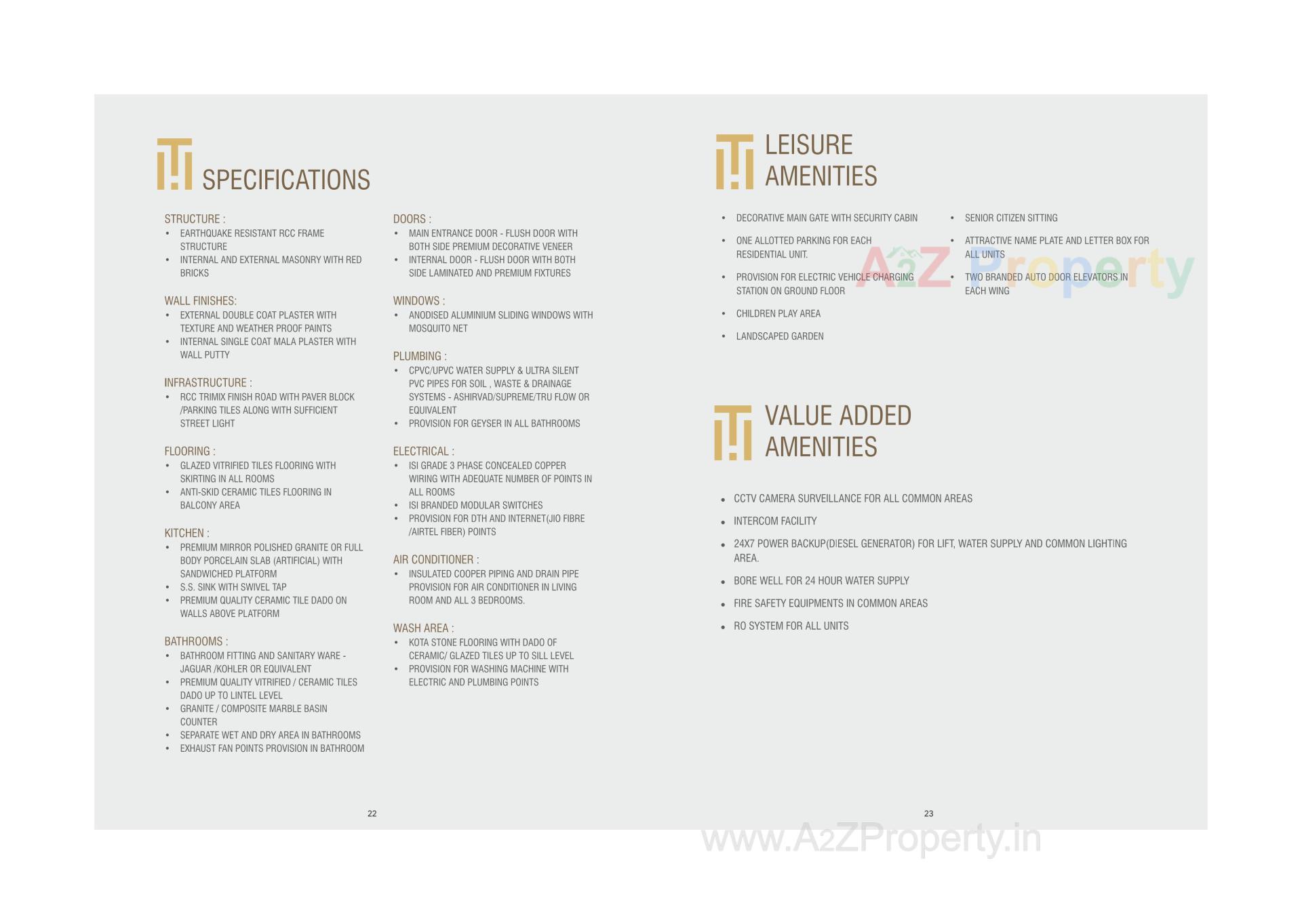  of real estate project Trinity Heights located at Talsat, Vadodara, Gujarat