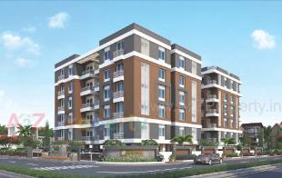 Elevation of real estate project Tulsi Shyam located at Vasna, Vadodara, Gujarat