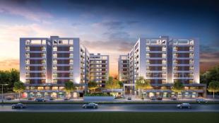 Elevation of real estate project Ultima Life Style located at Bapod, Vadodara, Gujarat