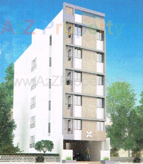 3D Elevation of real estate project Uma Avenue located at Kasba, Vadodara, Gujarat