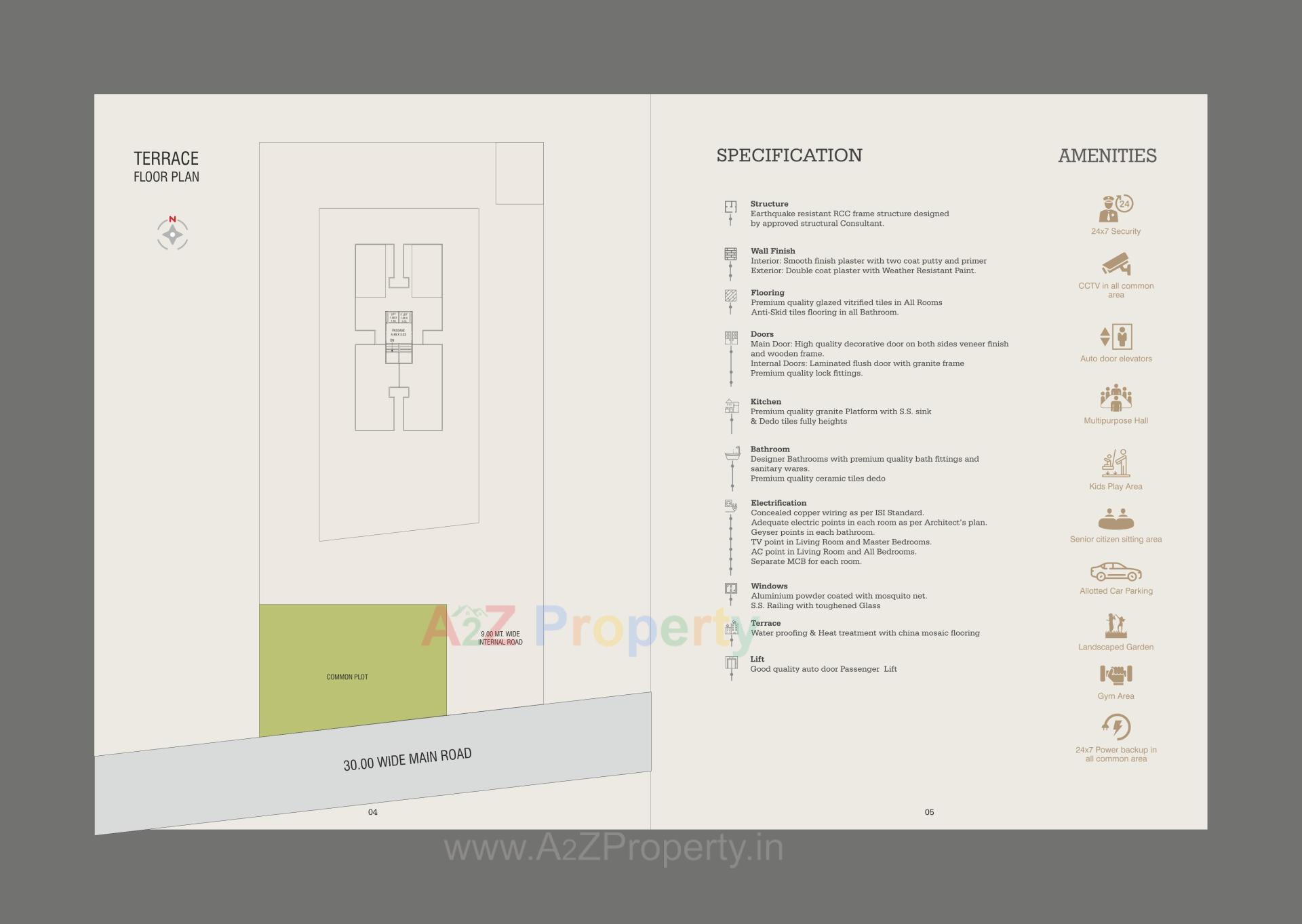  of real estate project Umiya Heritage located at Chhani, Vadodara, Gujarat