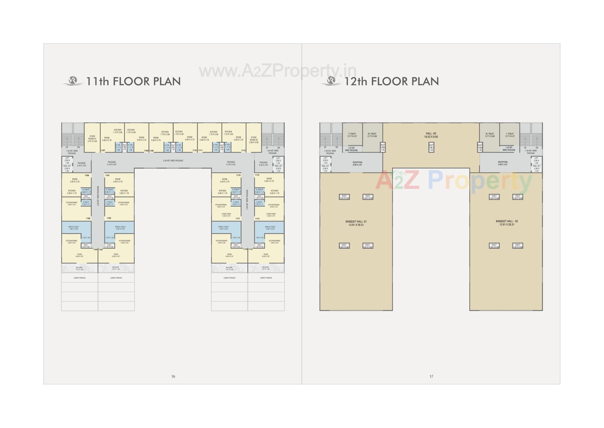Layout of real estate project V R Infinity located at Bapod, Vadodara, Gujarat