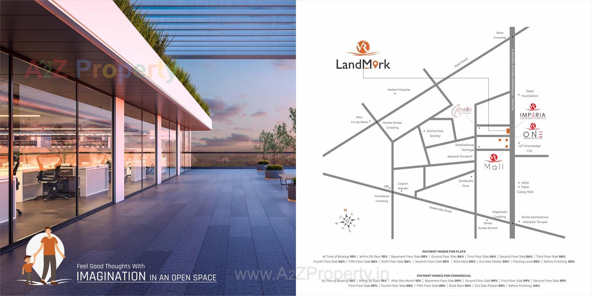  of real estate project V R Landmark located at Bapod, Vadodara, Gujarat