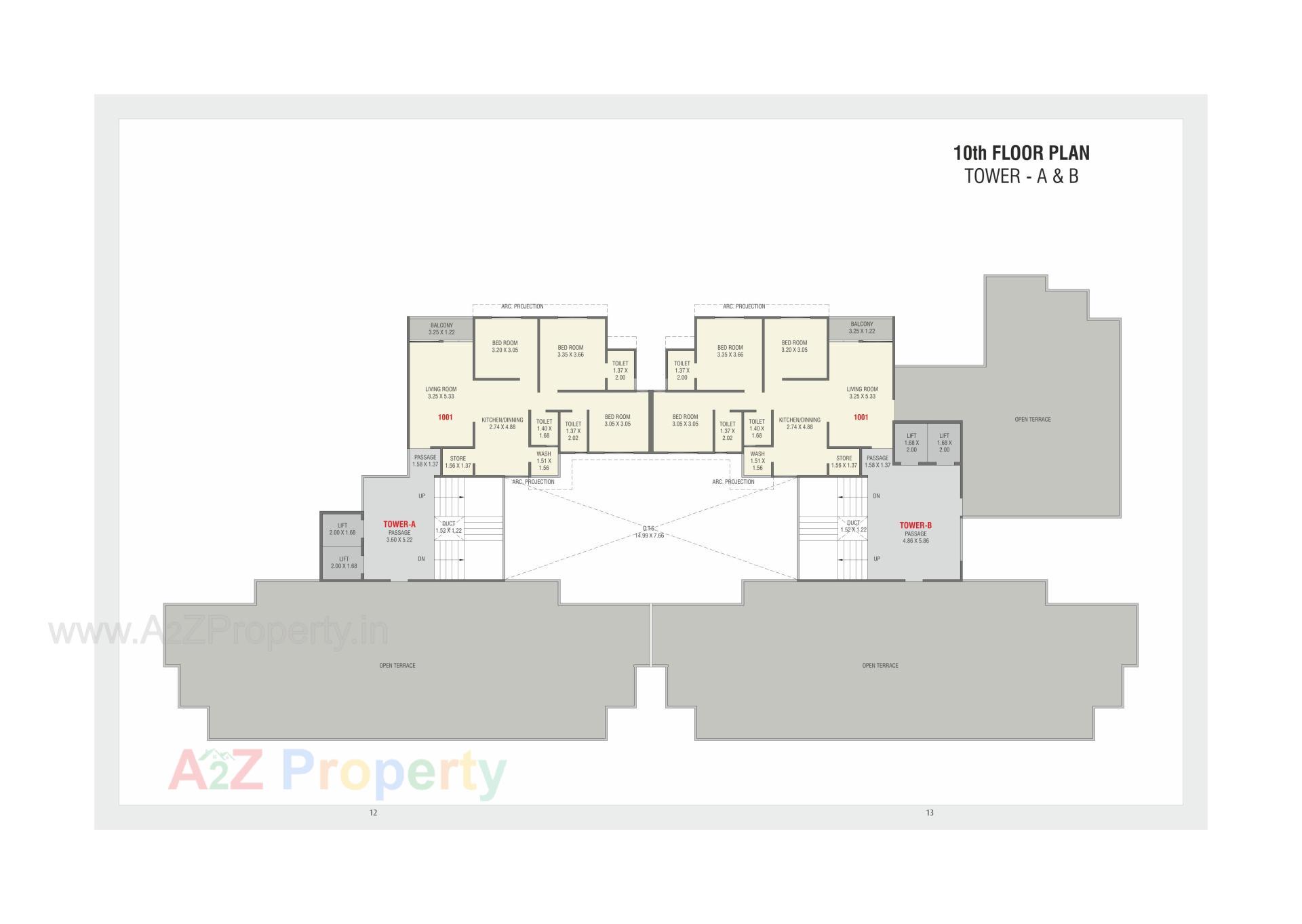 Layout of real estate project V R Luxuria located at Bhayli, Vadodara, Gujarat