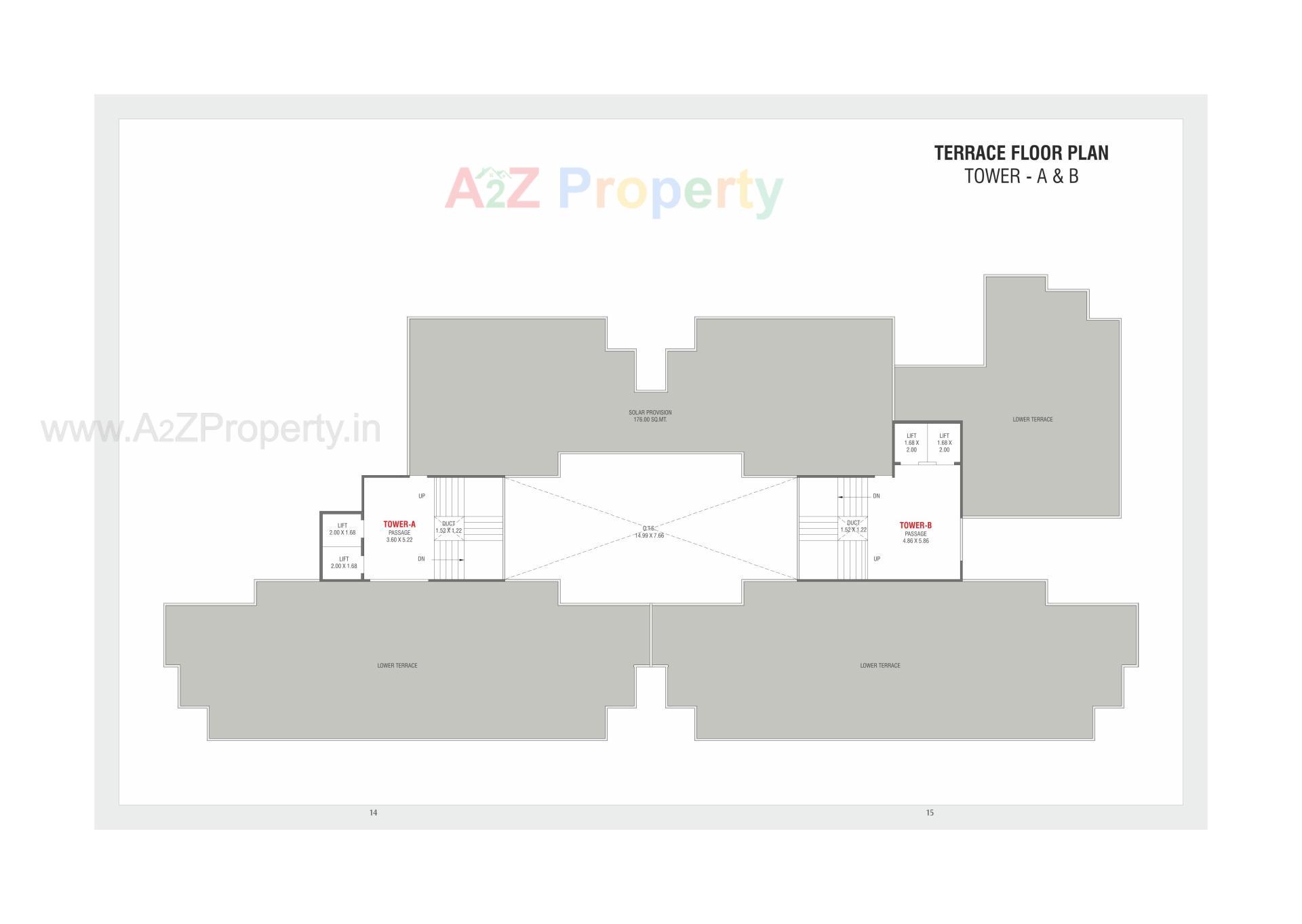 Layout of real estate project V R Luxuria located at Bhayli, Vadodara, Gujarat