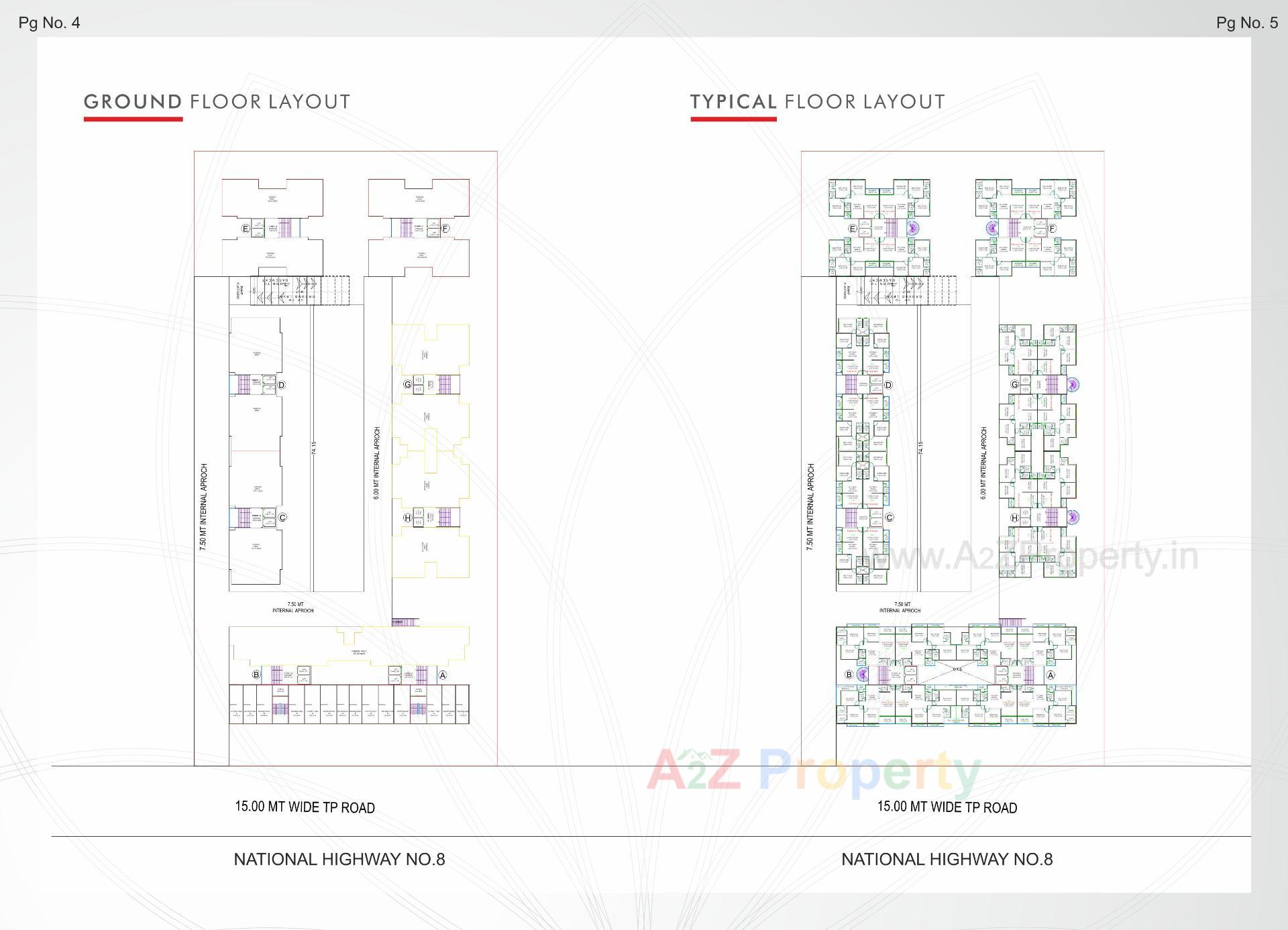  of real estate project V R Vivanta located at Sayajipura, Vadodara, Gujarat