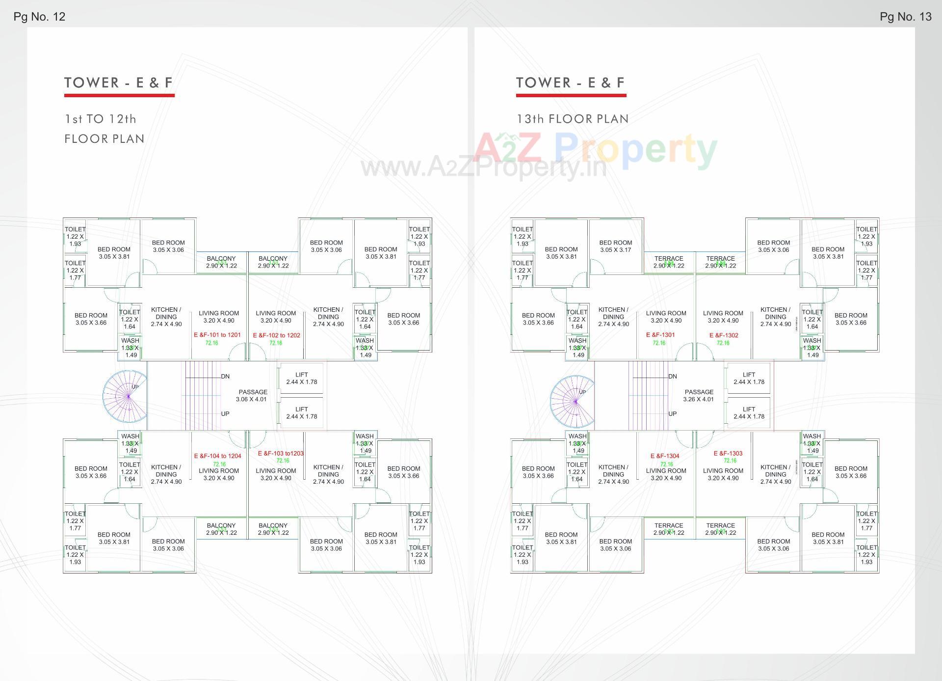  of real estate project V R Vivanta located at Sayajipura, Vadodara, Gujarat