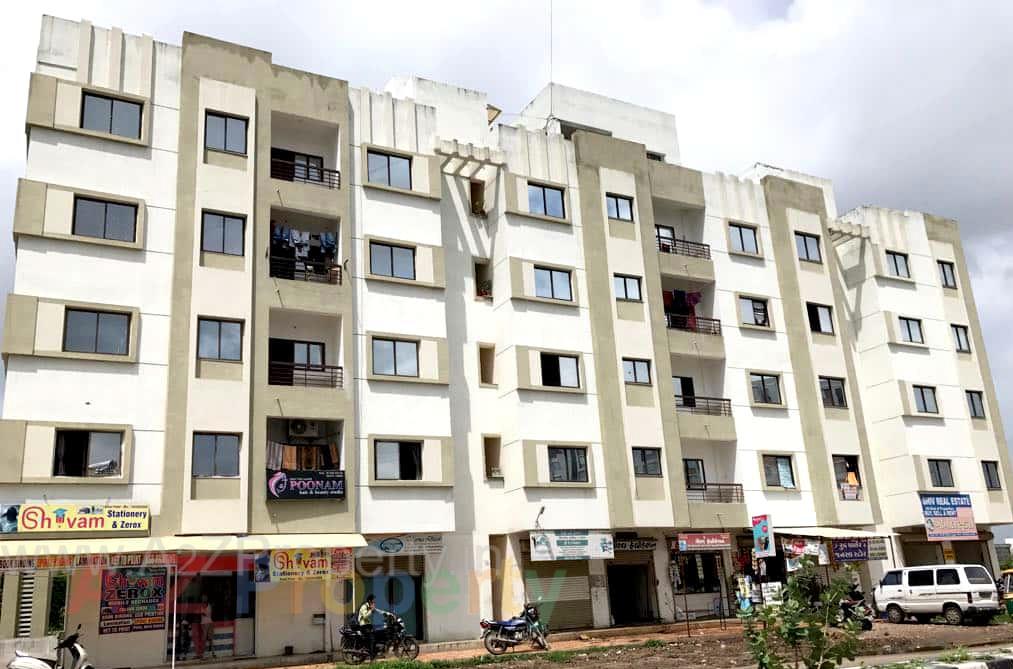 3D Elevation of real estate project Vaibhav Avenue located at Atladara, Vadodara, Gujarat