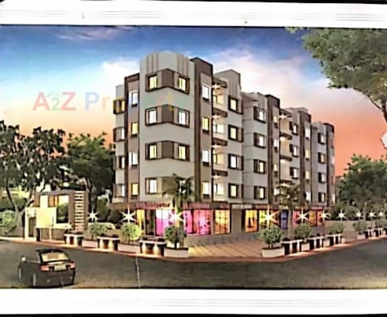3D Elevation of real estate project Vaibhav Avenue located at Atladara, Vadodara, Gujarat