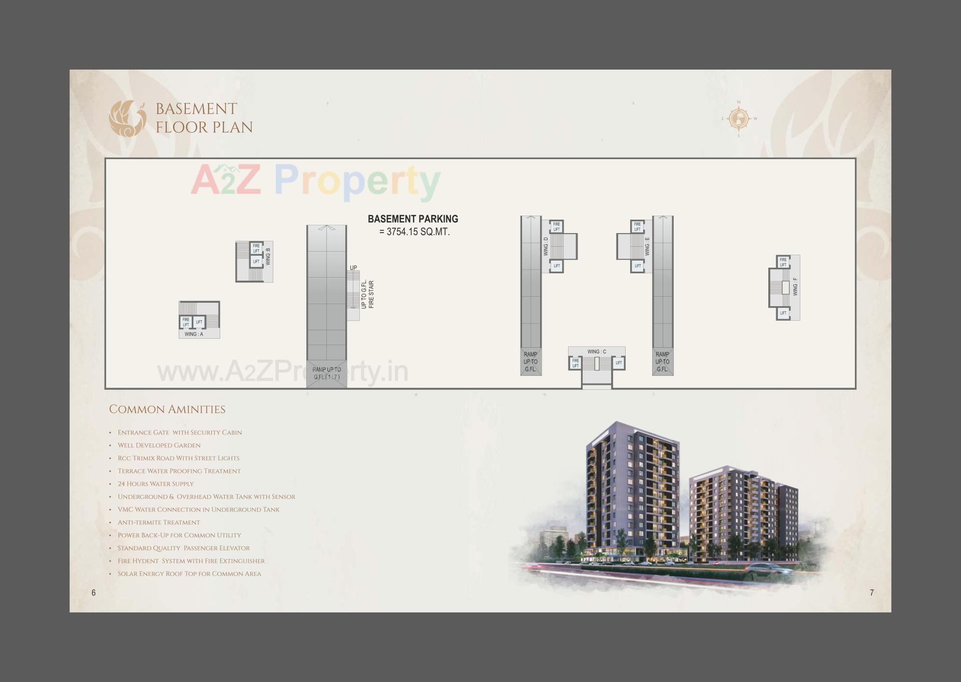 Layout of real estate project Vaikunthdham Co Operative Housing Society Ltd located at Manjalpur, Vadodara, Gujarat