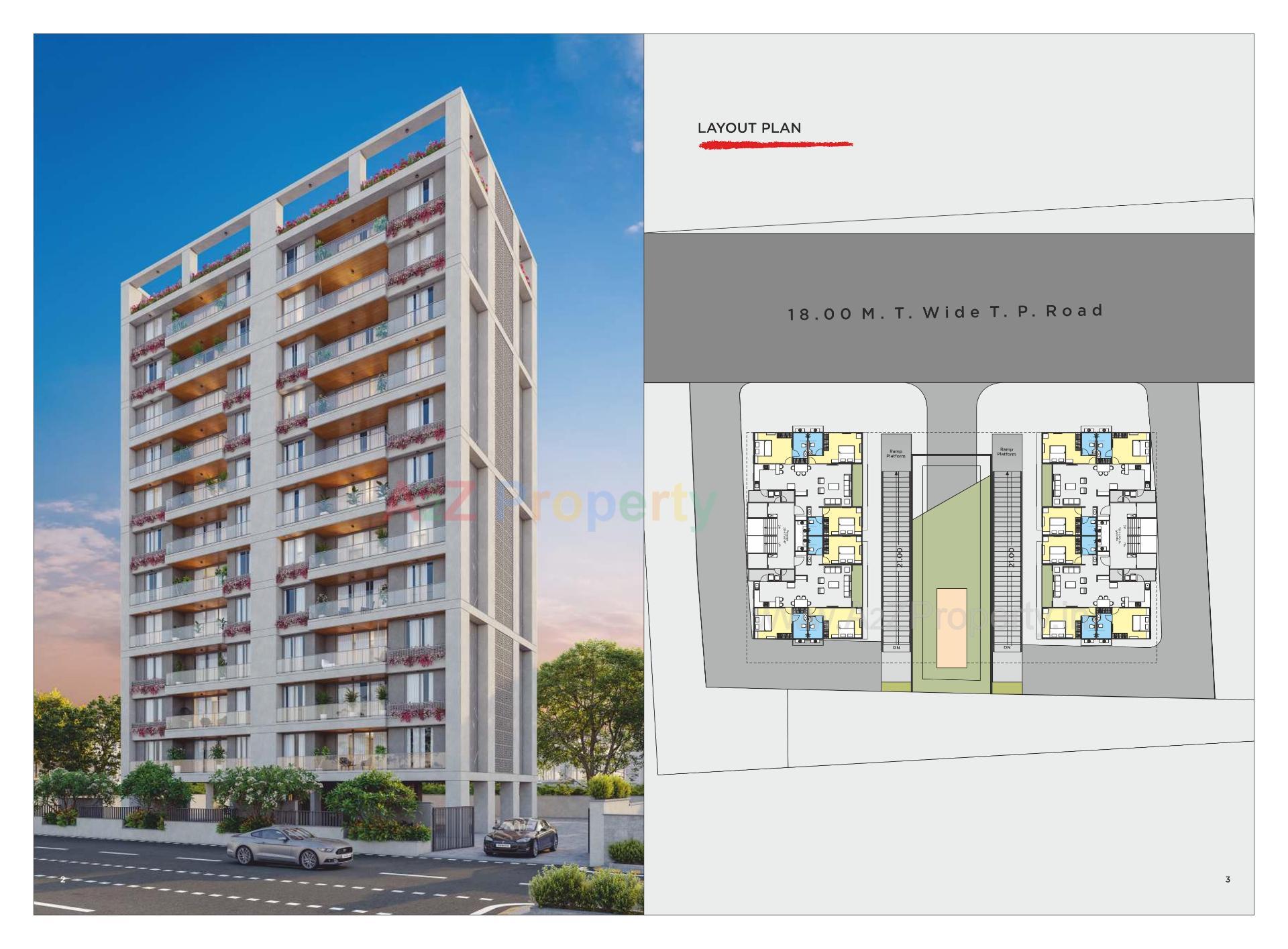  of real estate project Vakratund located at Kalali, Vadodara, Gujarat