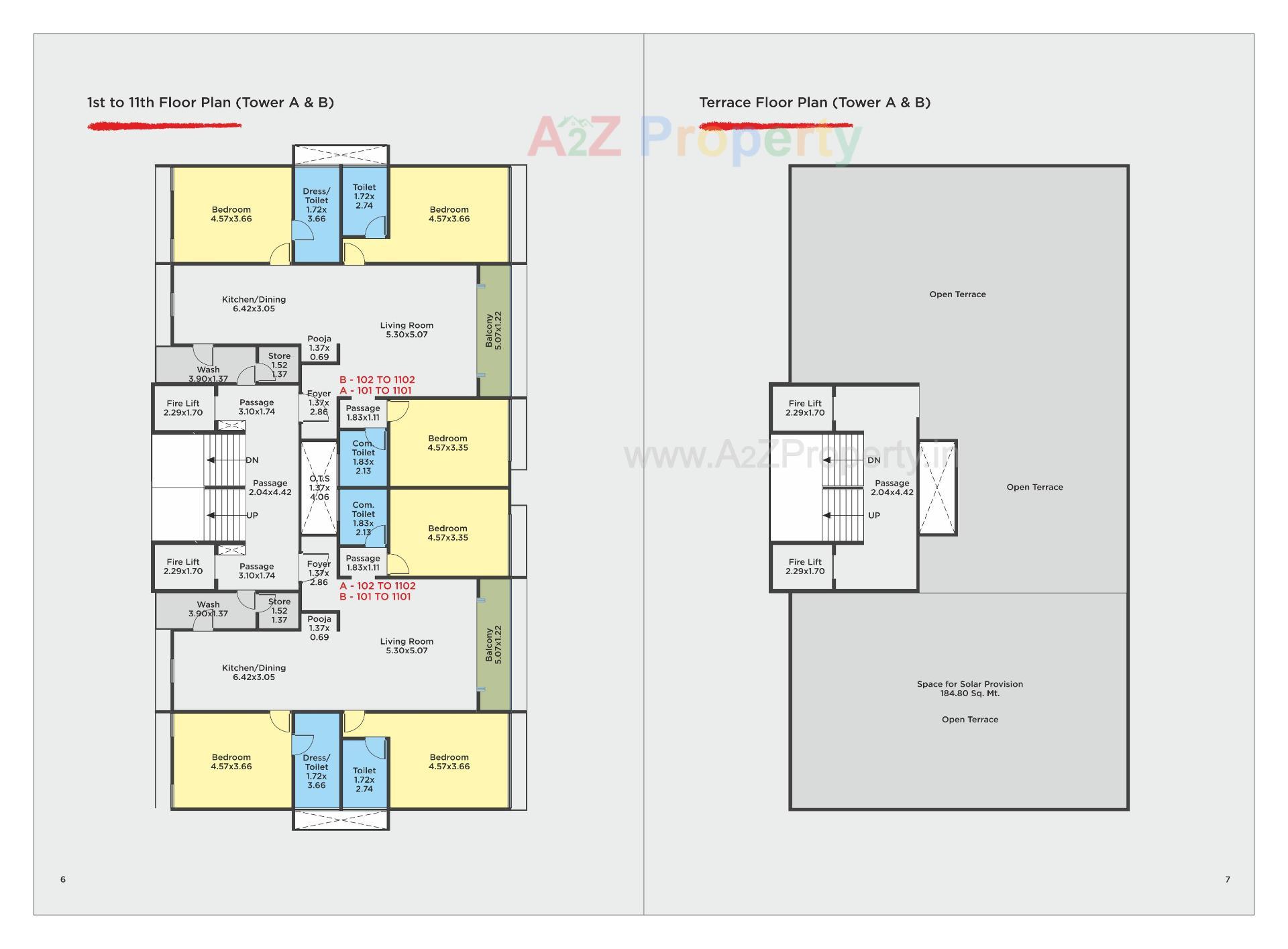 Layout of real estate project Vakratund located at Kalali, Vadodara, Gujarat