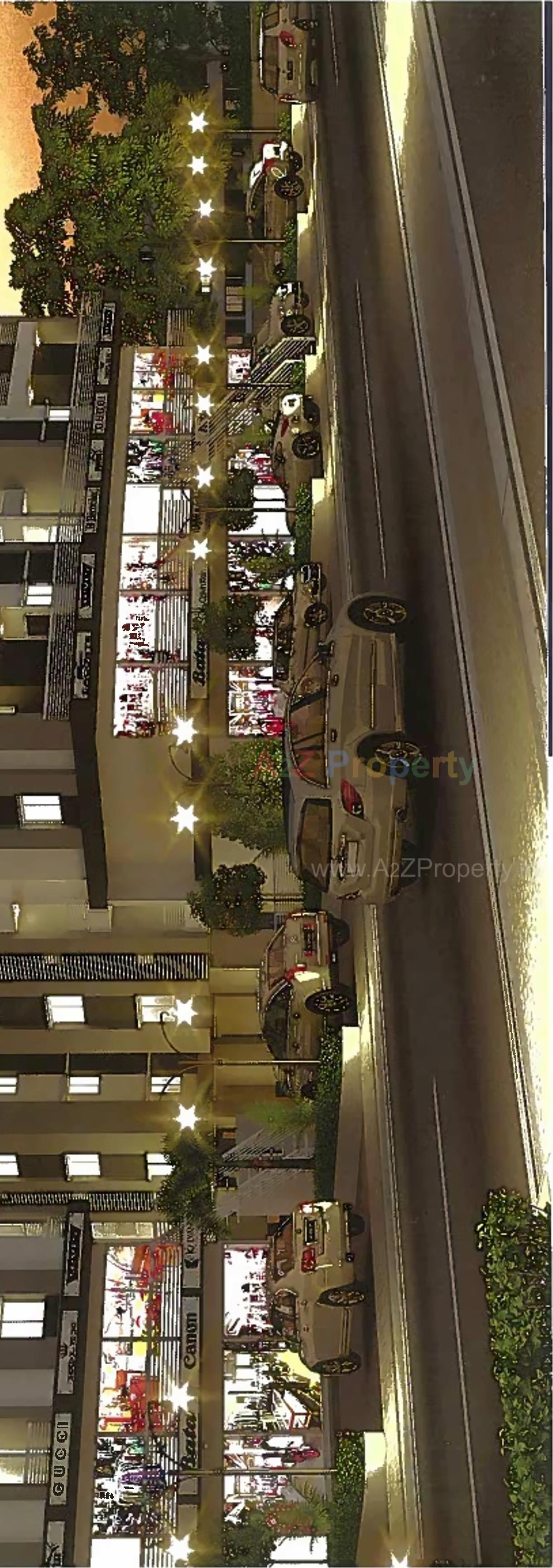 3D Elevation of real estate project Vakratund Enclave located at Kalali, Vadodara, Gujarat