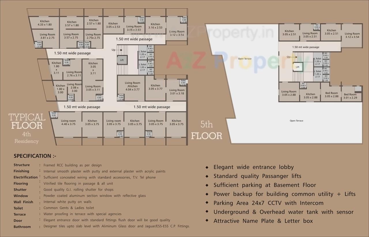Layout of real estate project Valam Hub located at Kapurai, Vadodara, Gujarat