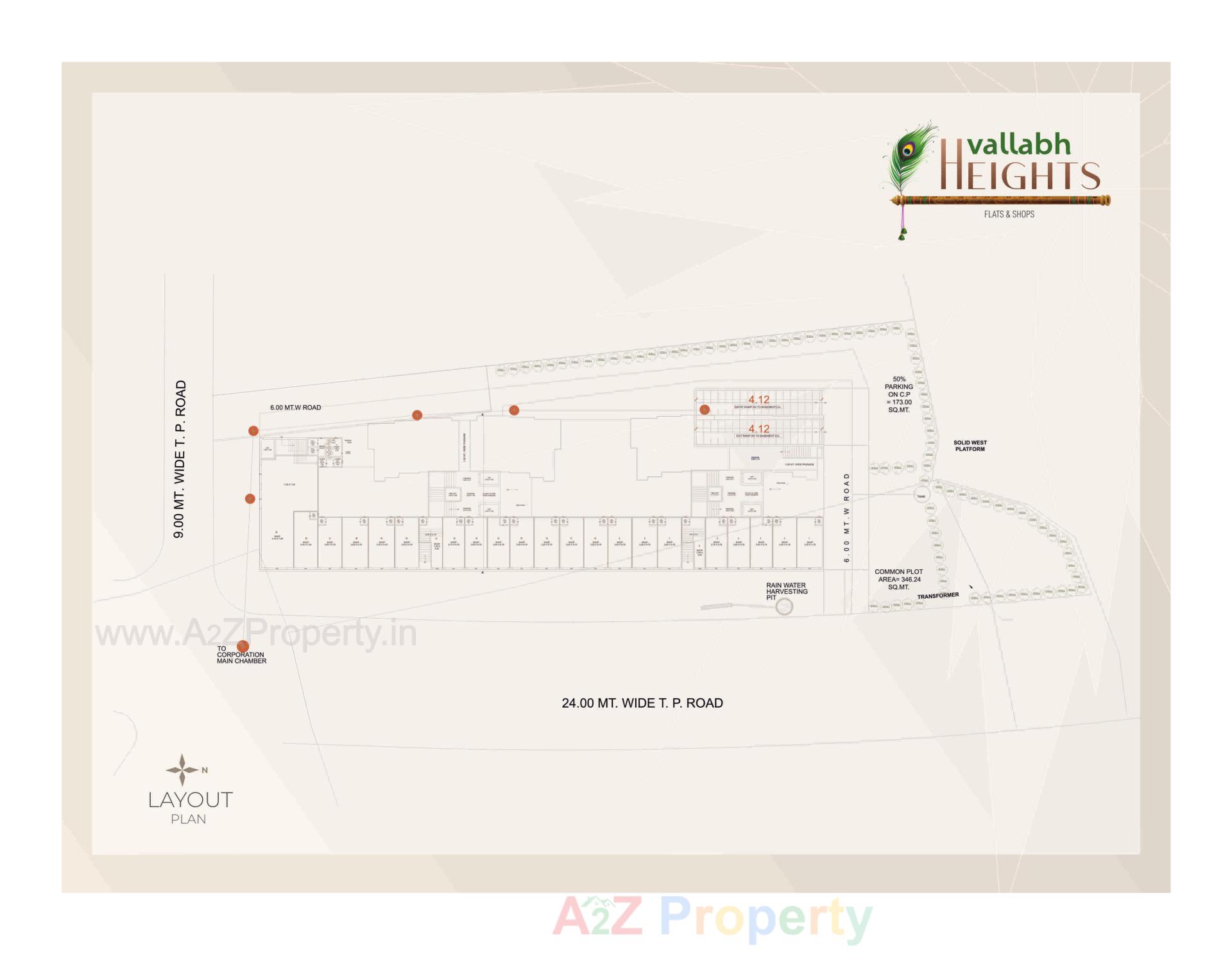  of real estate project Vallabh Heights located at Kapurai, Vadodara, Gujarat