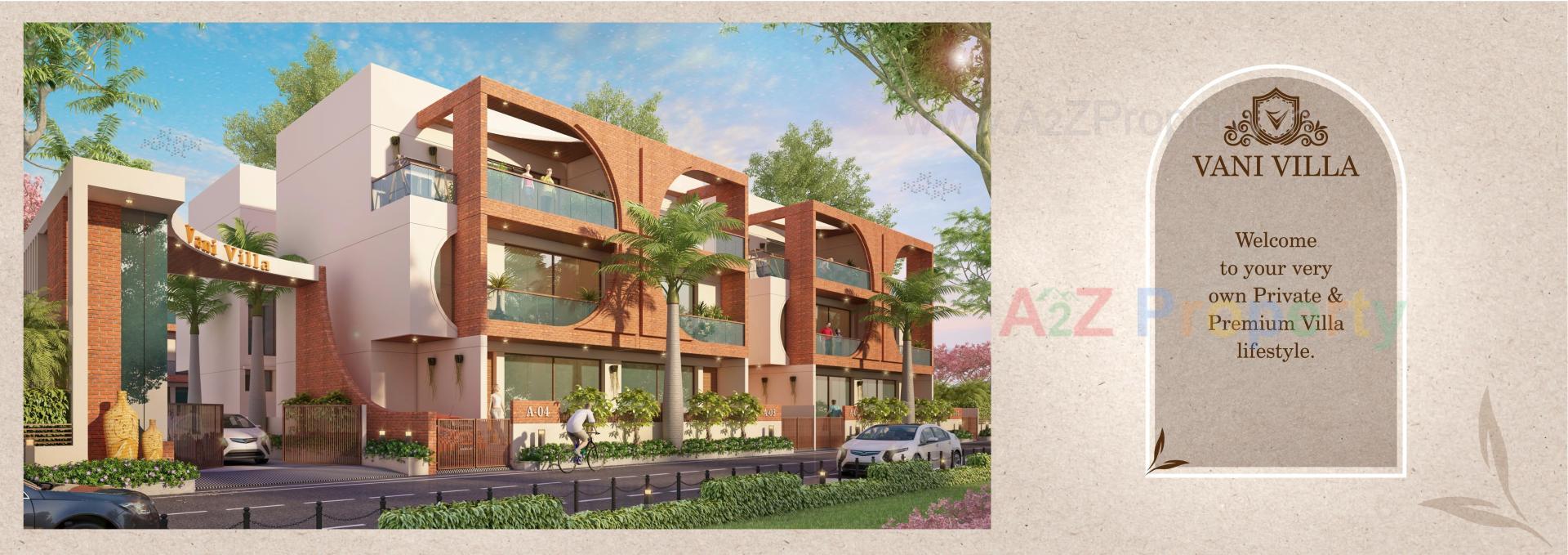 3D Elevation of real estate project Vani Villa located at Bil, Vadodara, Gujarat