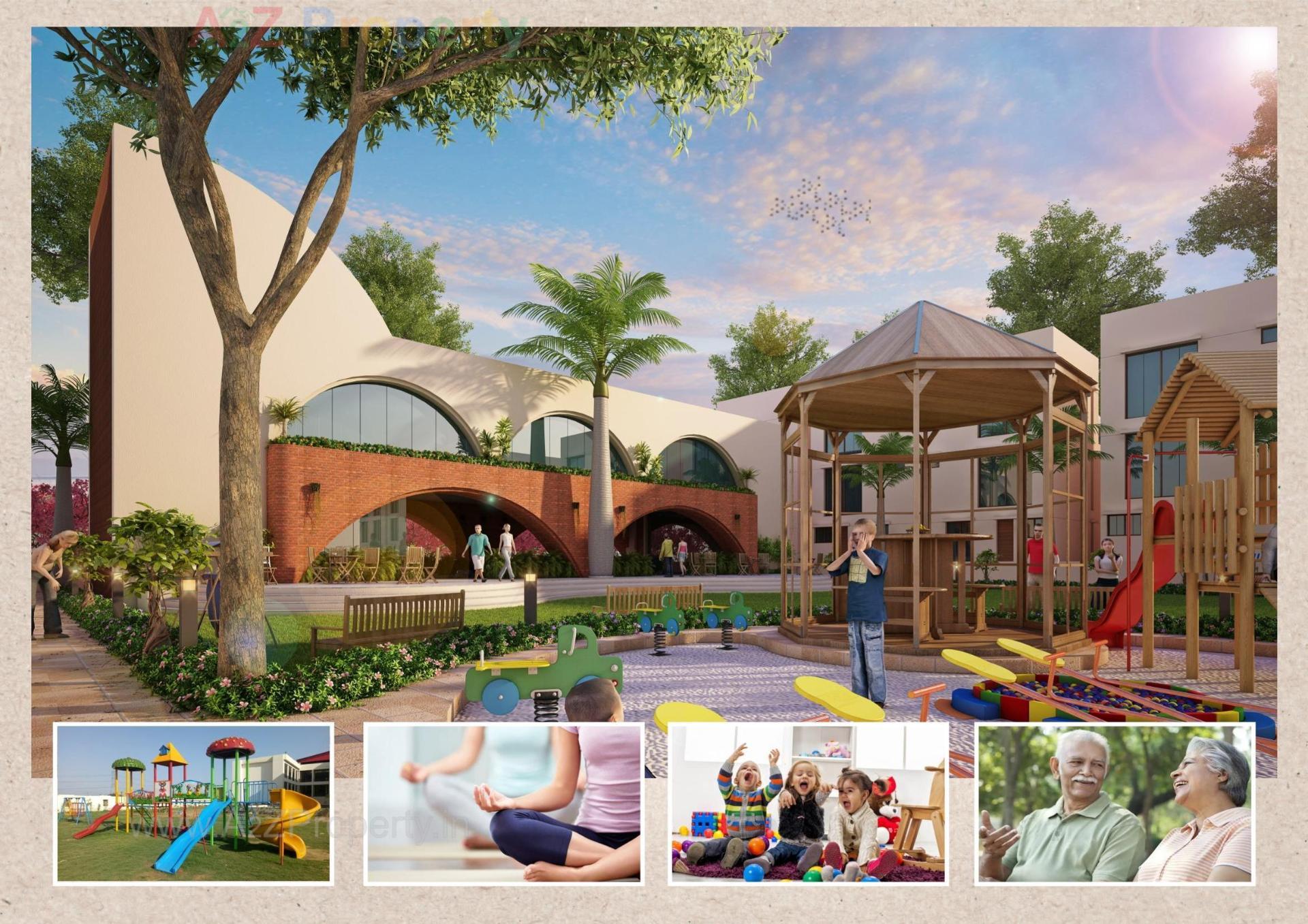 3D Elevation of real estate project Vani Villa located at Bil, Vadodara, Gujarat