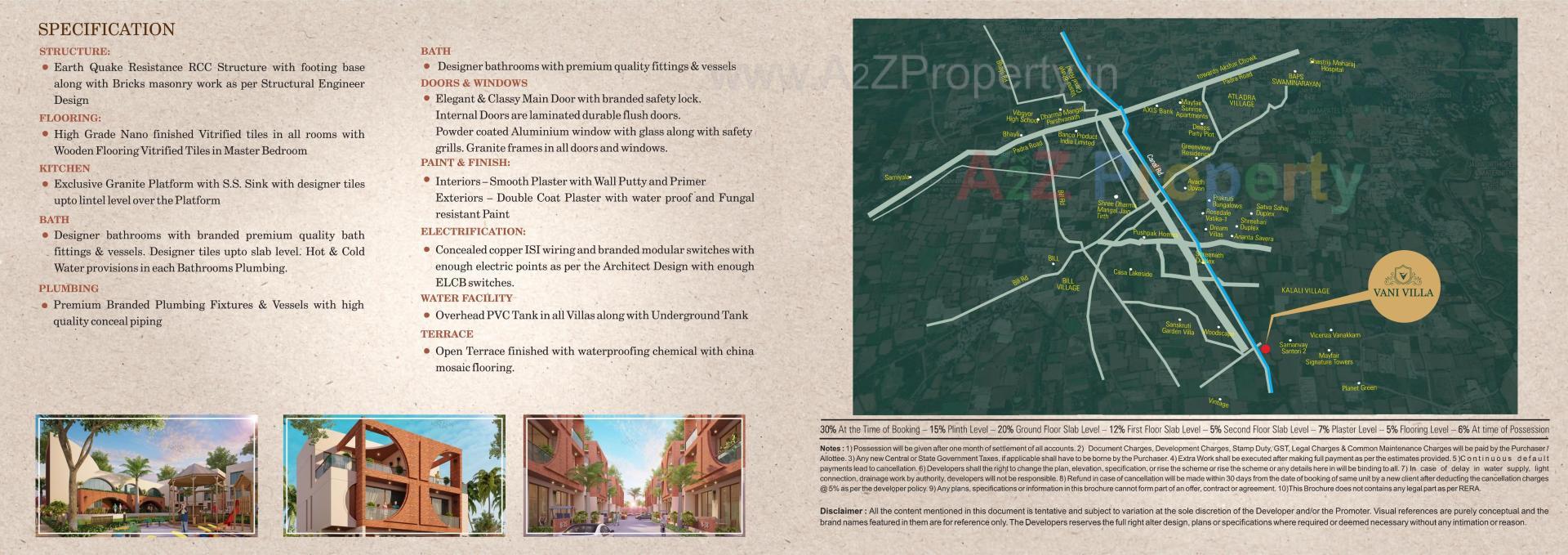  of real estate project Vani Villa located at Bil, Vadodara, Gujarat