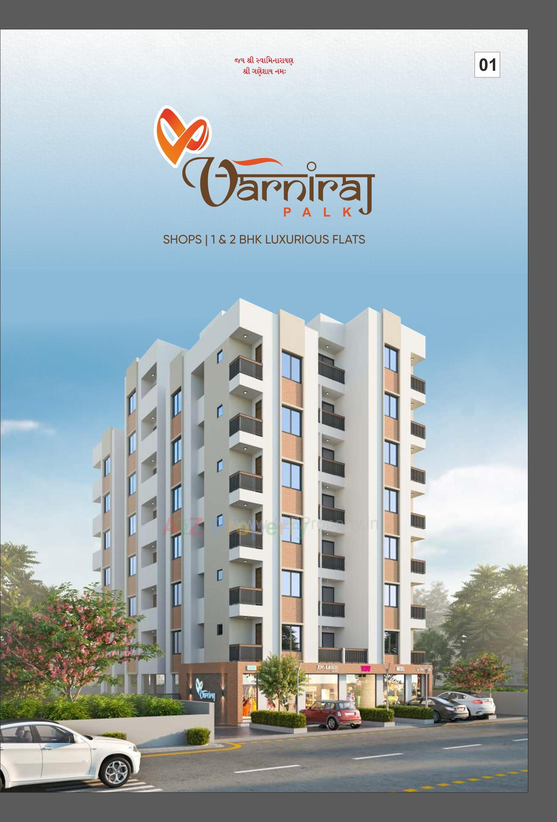 3D Elevation of real estate project Varniraj Palk located at Kapurai, Vadodara, Gujarat