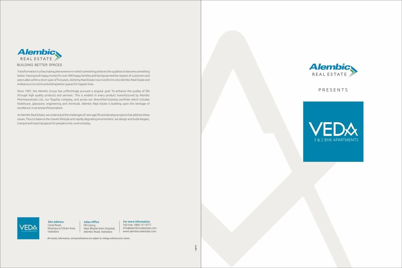  of real estate project Veda located at Vadodara, Vadodara, Gujarat