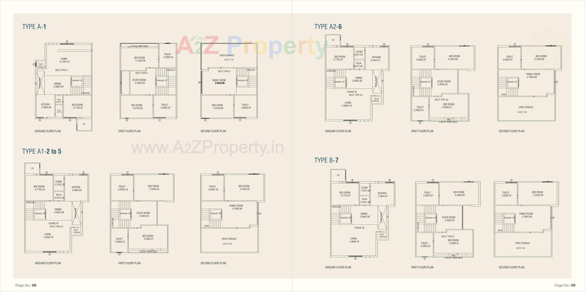 Layout of real estate project Vedam Villa located at Sevasi, Vadodara, Gujarat