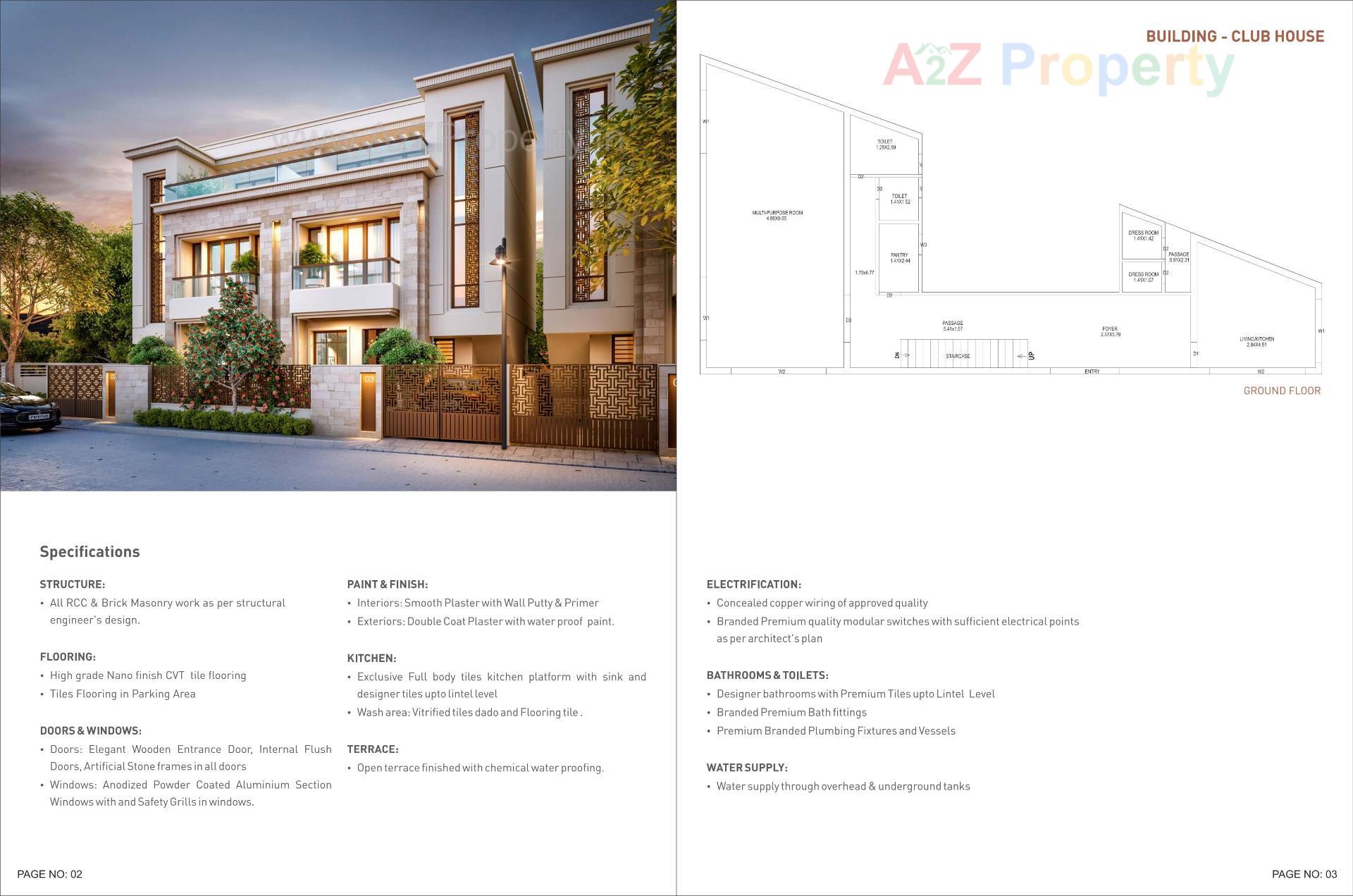  of real estate project Vedant Villas Ii located at Bil, Vadodara, Gujarat