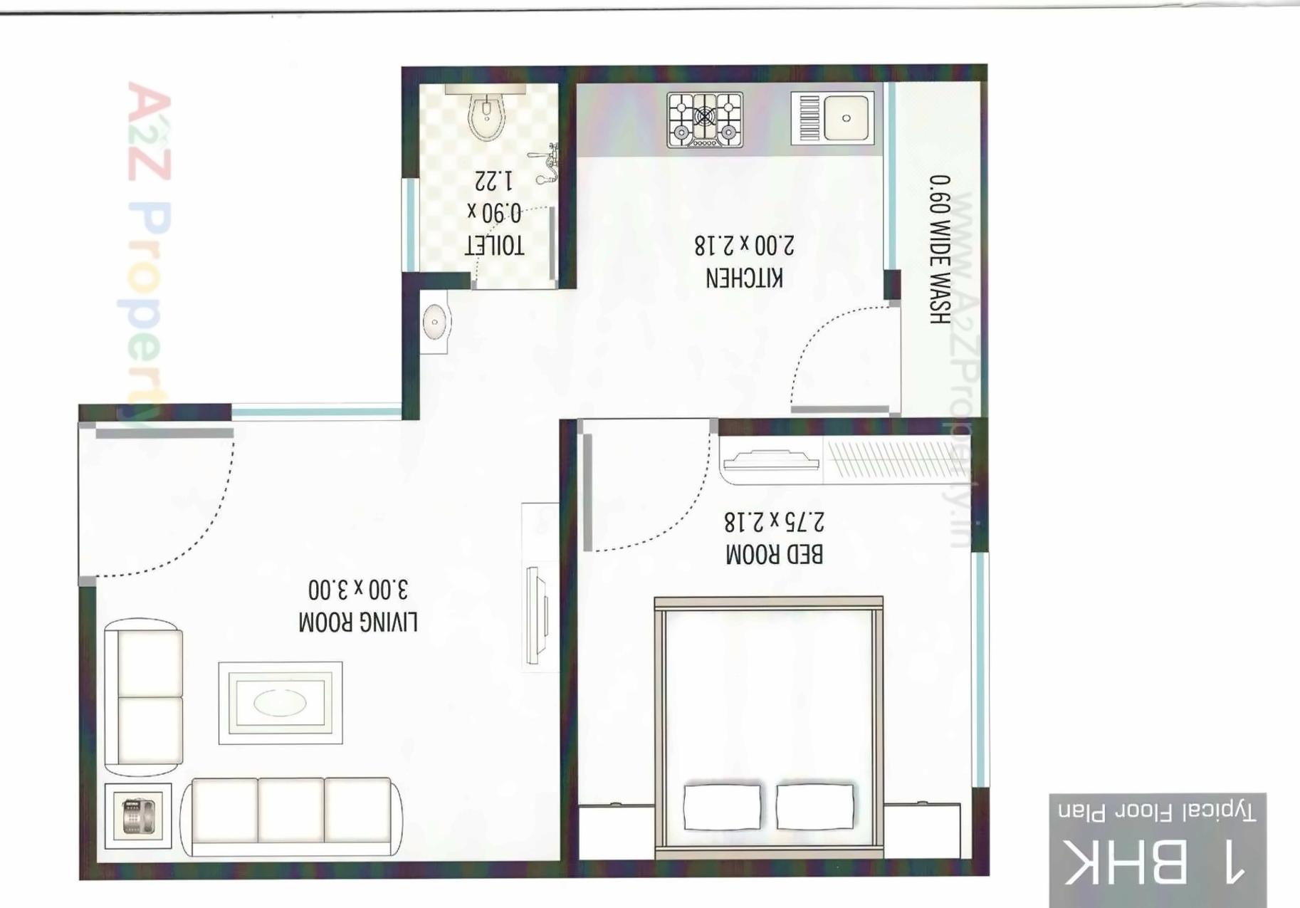 Layout of real estate project Vhala Residency located at Karodiya, Vadodara, Gujarat