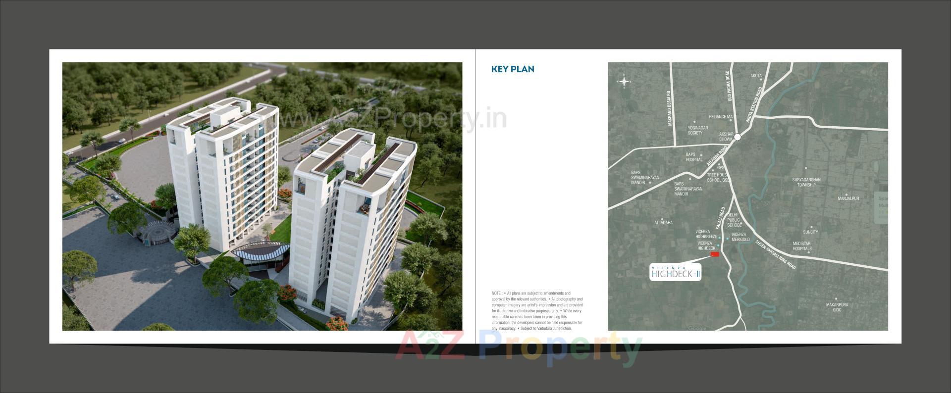  of real estate project Vicenza Highdeck Ii located at Kalali, Vadodara, Gujarat