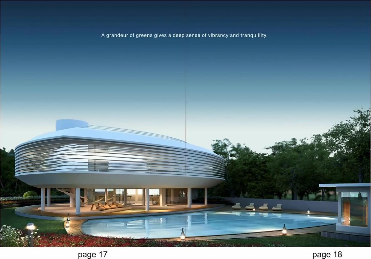 3D Elevation of real estate project Vicenza Highdeck located at Kalali, Vadodara, Gujarat