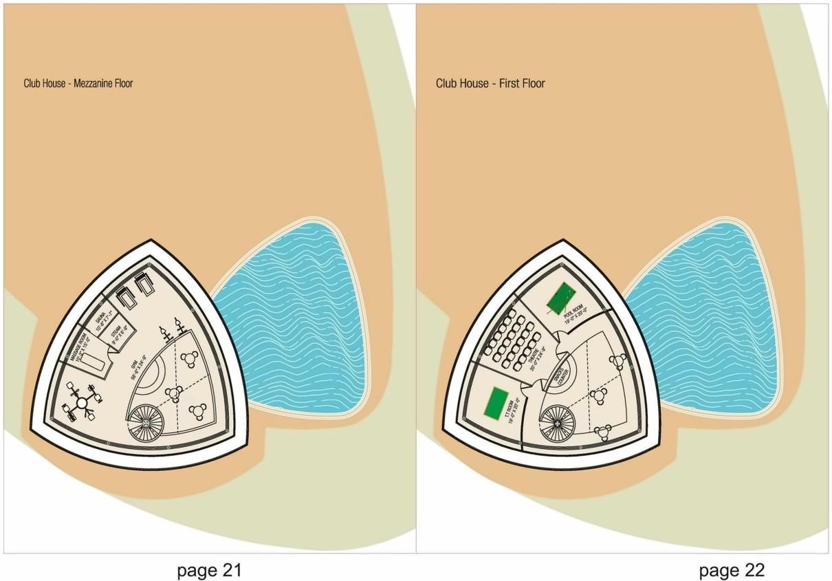 Layout of real estate project Vicenza Highdeck located at Kalali, Vadodara, Gujarat