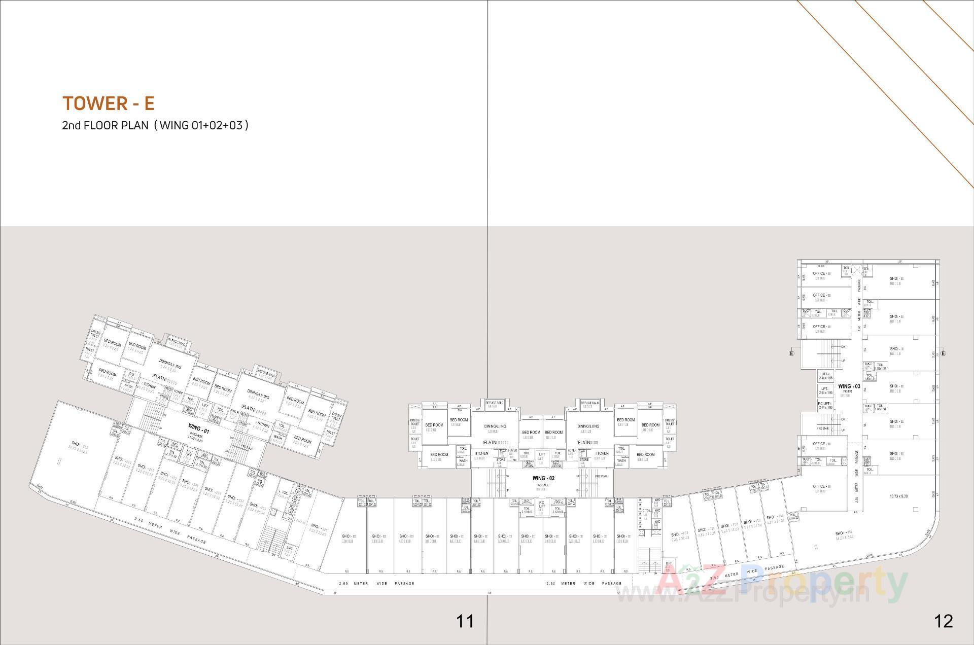  of real estate project Vihav Central Business District located at Bhayli, Vadodara, Gujarat