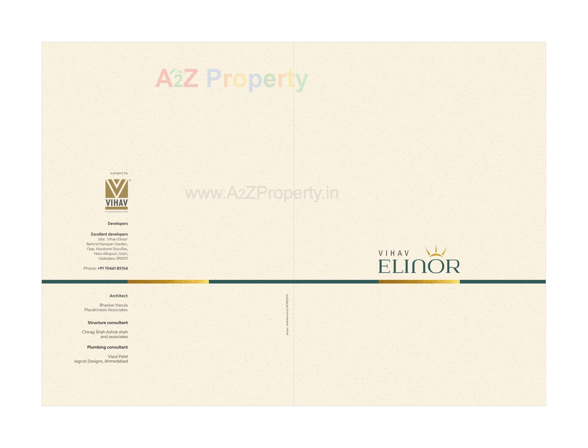  of real estate project Vihav Elinor located at Gotri, Vadodara, Gujarat