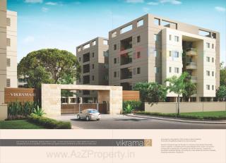 Elevation of real estate project Vikrama located at Tandalaja, Vadodara, Gujarat