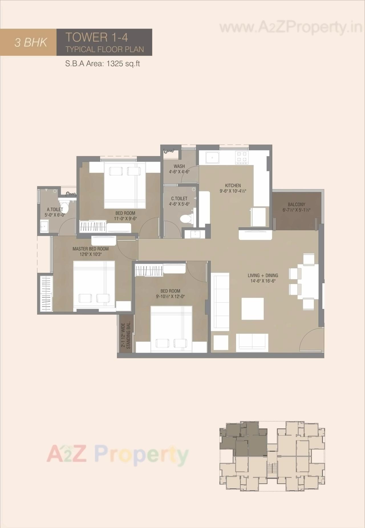 Layout of real estate project Vikrama located at Tandalaja, Vadodara, Gujarat