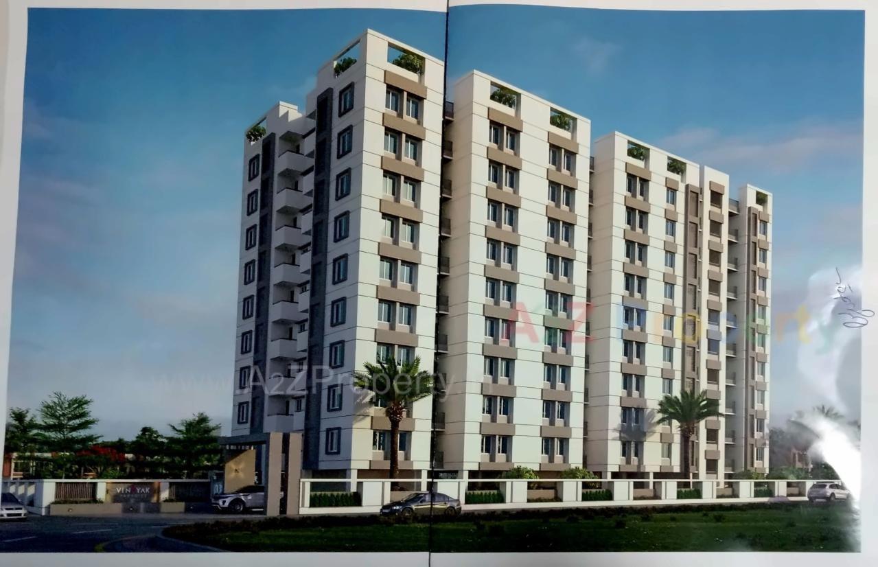 3D Elevation of real estate project Vinayak Paradise located at Jambuva, Vadodara, Gujarat